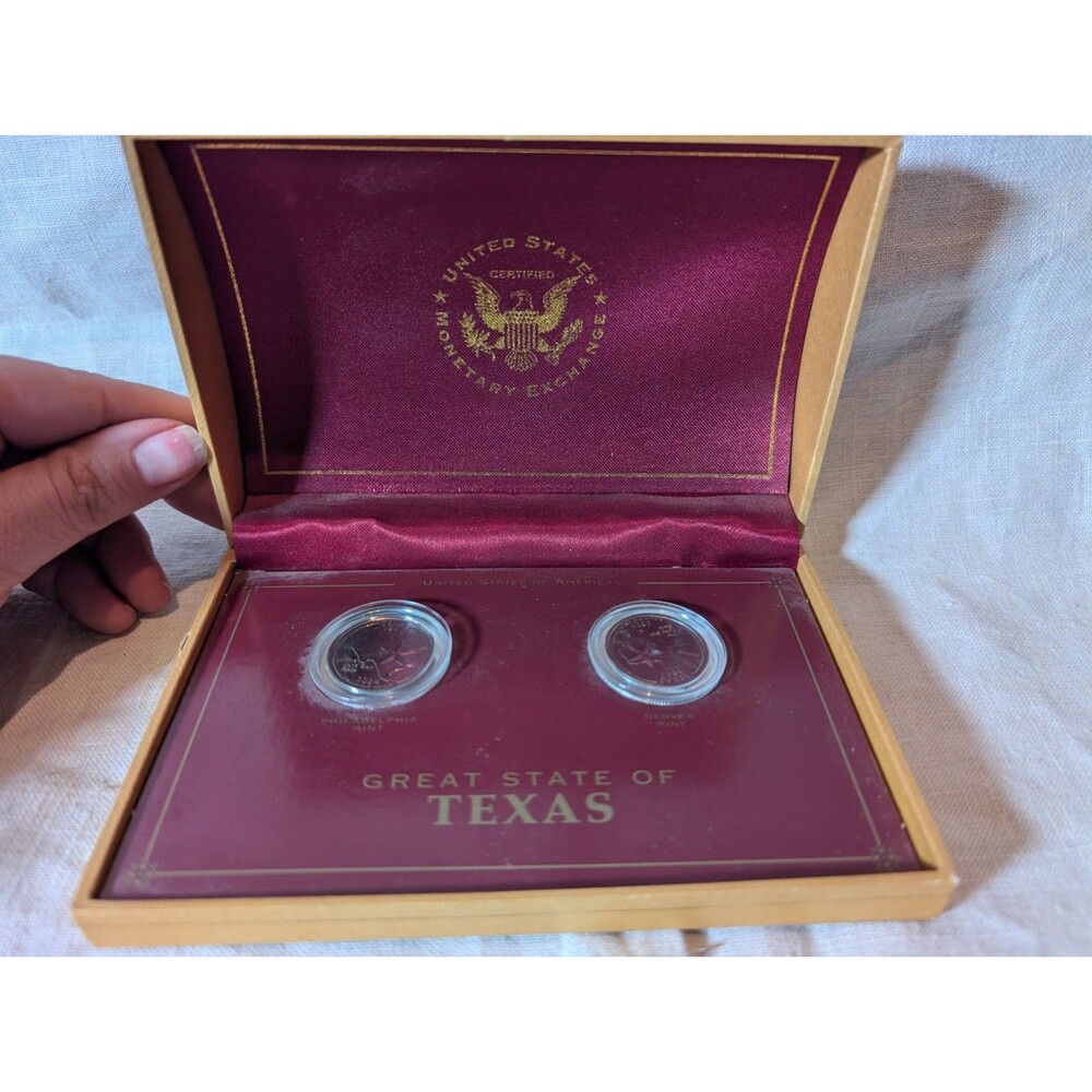 2004 US Mint Texas State Quarters Sealed In Box